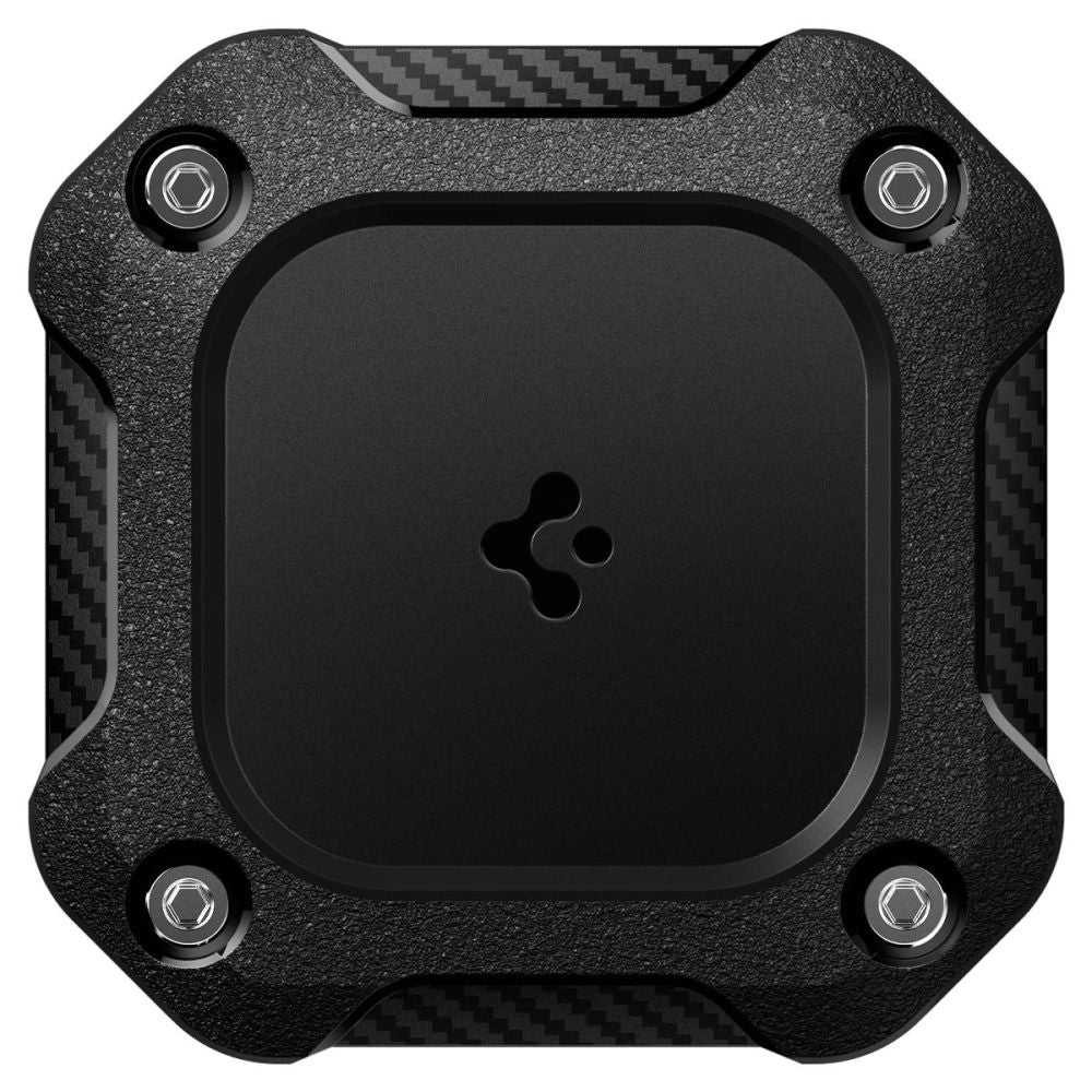 Калъф Waterproof Spigen Tough Armor за Apple AirTag, Черен ACS09781