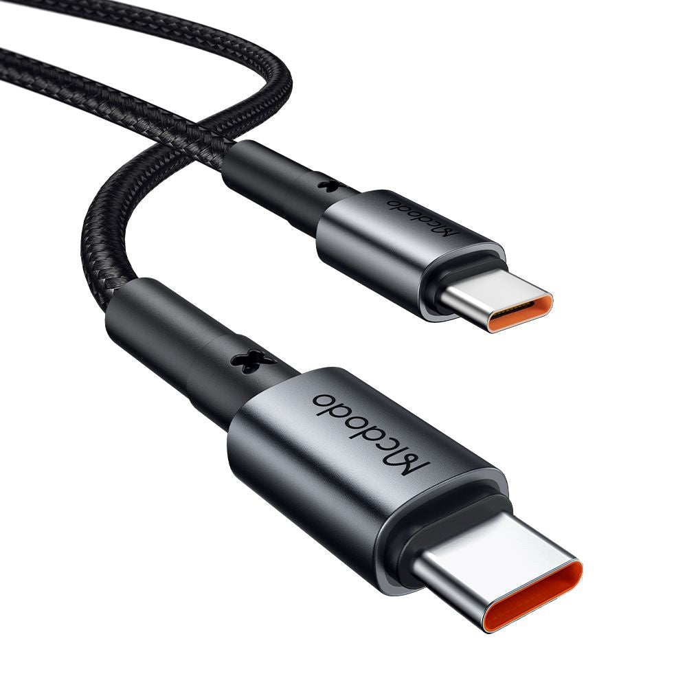 McDodo CC-7493 Obsidian Car Charger with USB-C Cable, 30W, 3A, 1 x USB-C, Black
