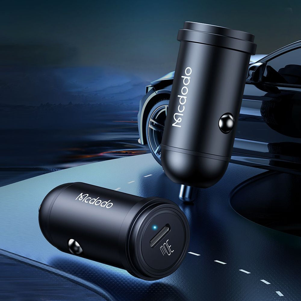 Автомобилен заряден уред McDodo CC-7491 Obsidian, 30W, 3A, 1 x USB-C, Черен