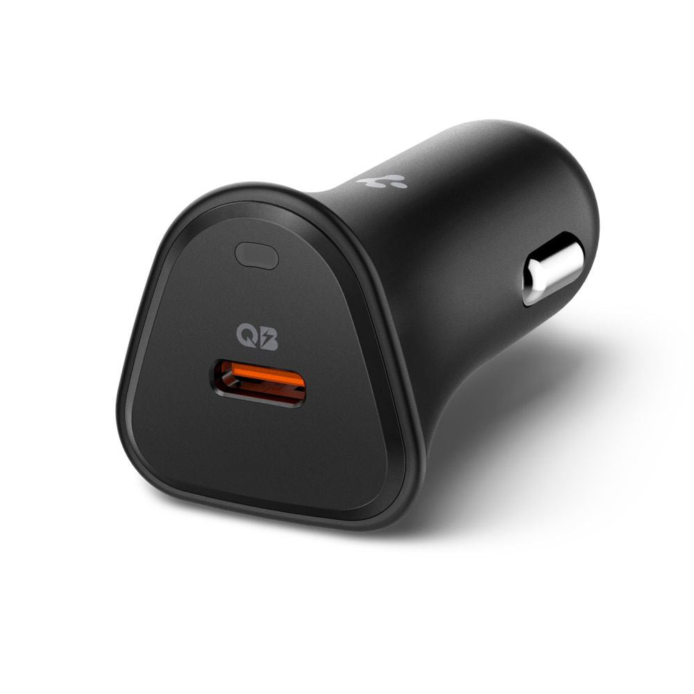 Автомобилен заряден уред Spigen EV301 Essential, 30W, 3A, 1 x USB-C, Черен ACP08699