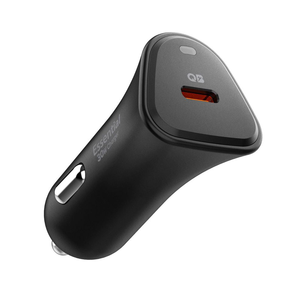 Автомобилен заряден уред Spigen EV301 Essential, 30W, 3A, 1 x USB-C, Черен ACP08699