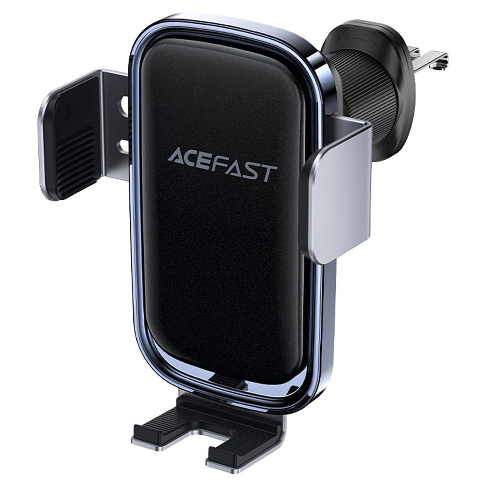 Безжично автомобилно зарядно Acefast D39 със слънчев панел, 15W, 1.67A, Черно