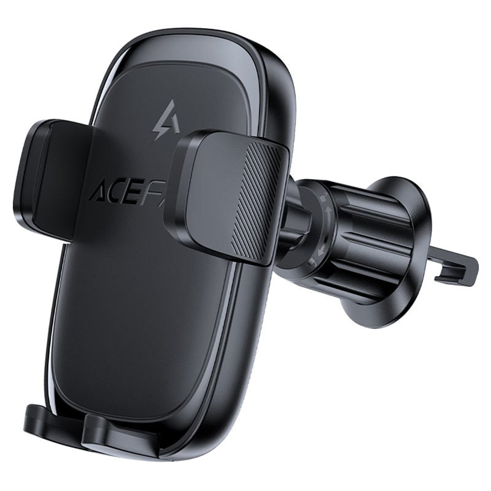 Безжично авто зарядно Acefast D48, 15W, 1.67A, Черно