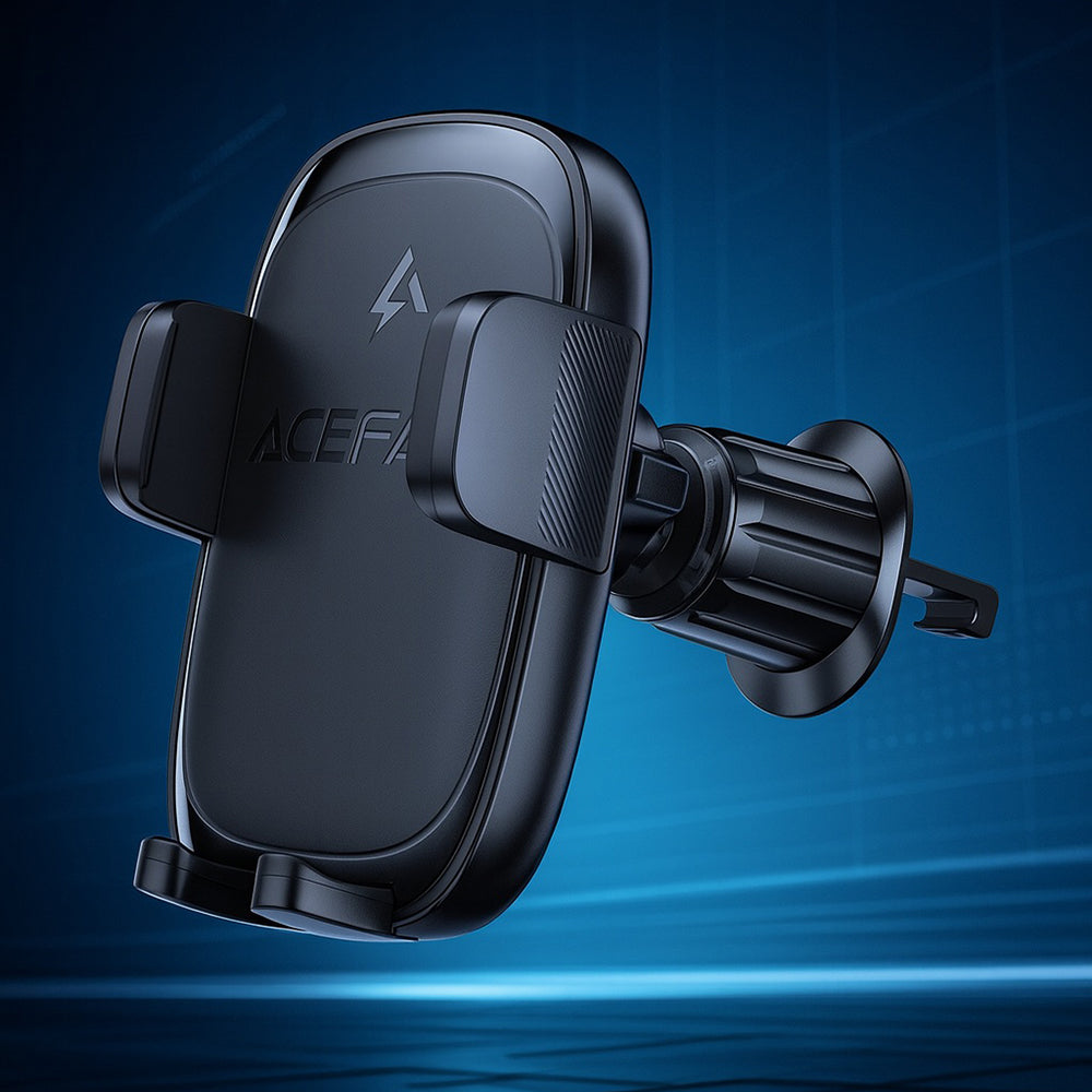 Безжично авто зарядно Acefast D48, 15W, 1.67A, Черно