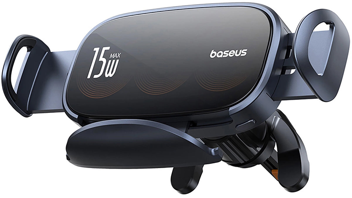 Автомобилен безжичен заряден уред Baseus LightChaser, 15W, 1.67A, Черен, Реупакован C40355901111-00