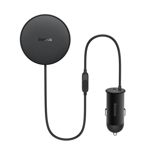 Автомобилен безжичен заряден устройство Baseus CW01, 15W, 1.67A, Черен C0013A01