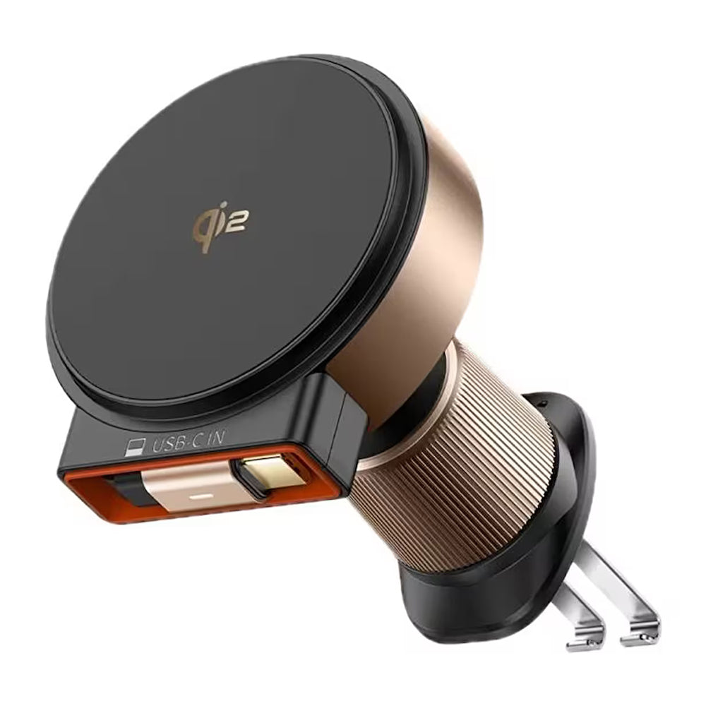 Безжично авто зарядно устройство McDodo CH-0091, 15W, 1.67A, Златисто