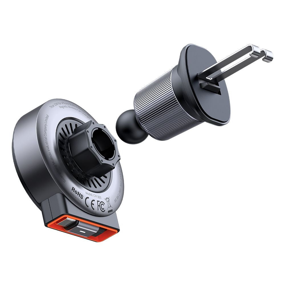 Безжично авто зарядно устройство McDodo CH-3000, 15W, 1.67A, Черно