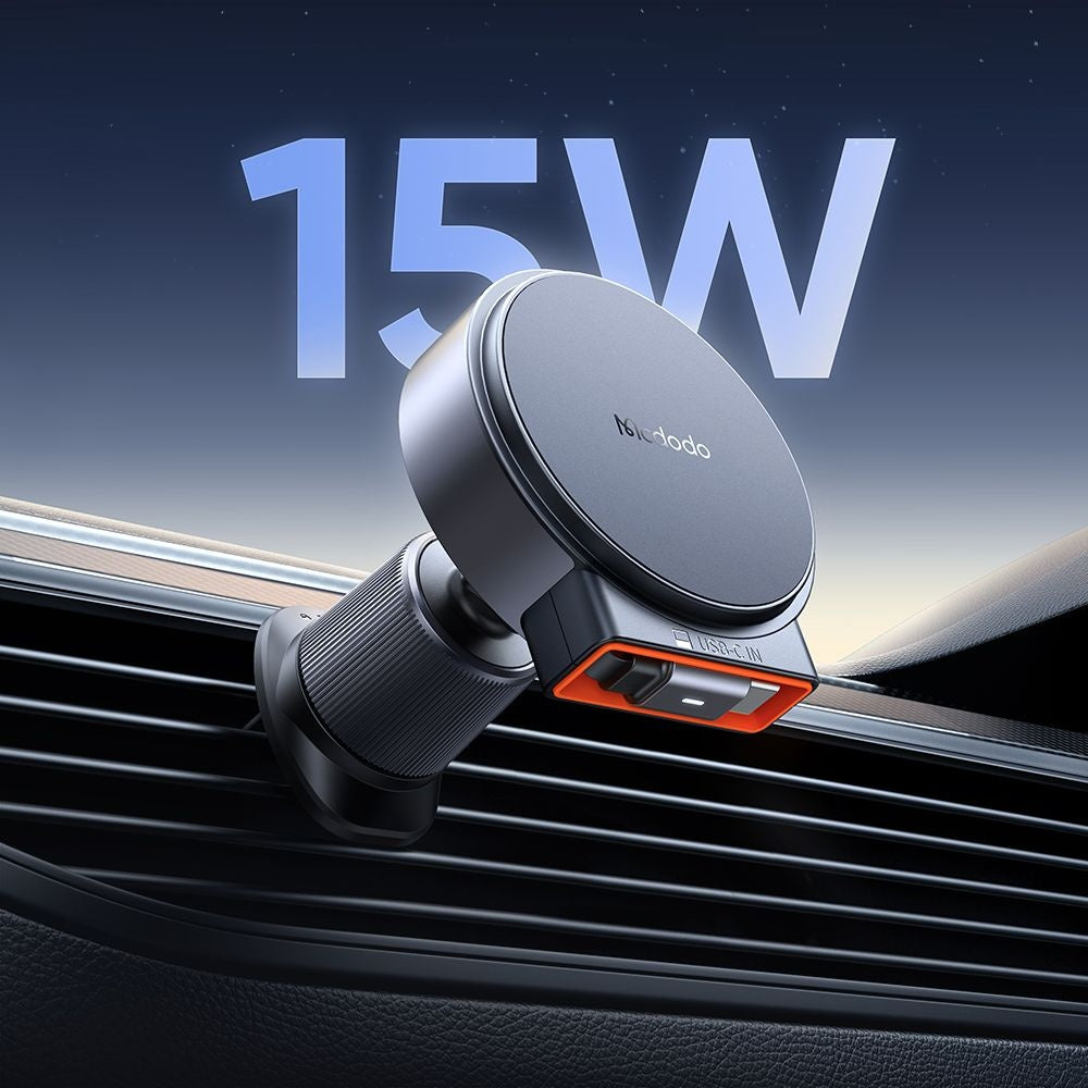 Безжично авто зарядно устройство McDodo CH-3000, 15W, 1.67A, Черно