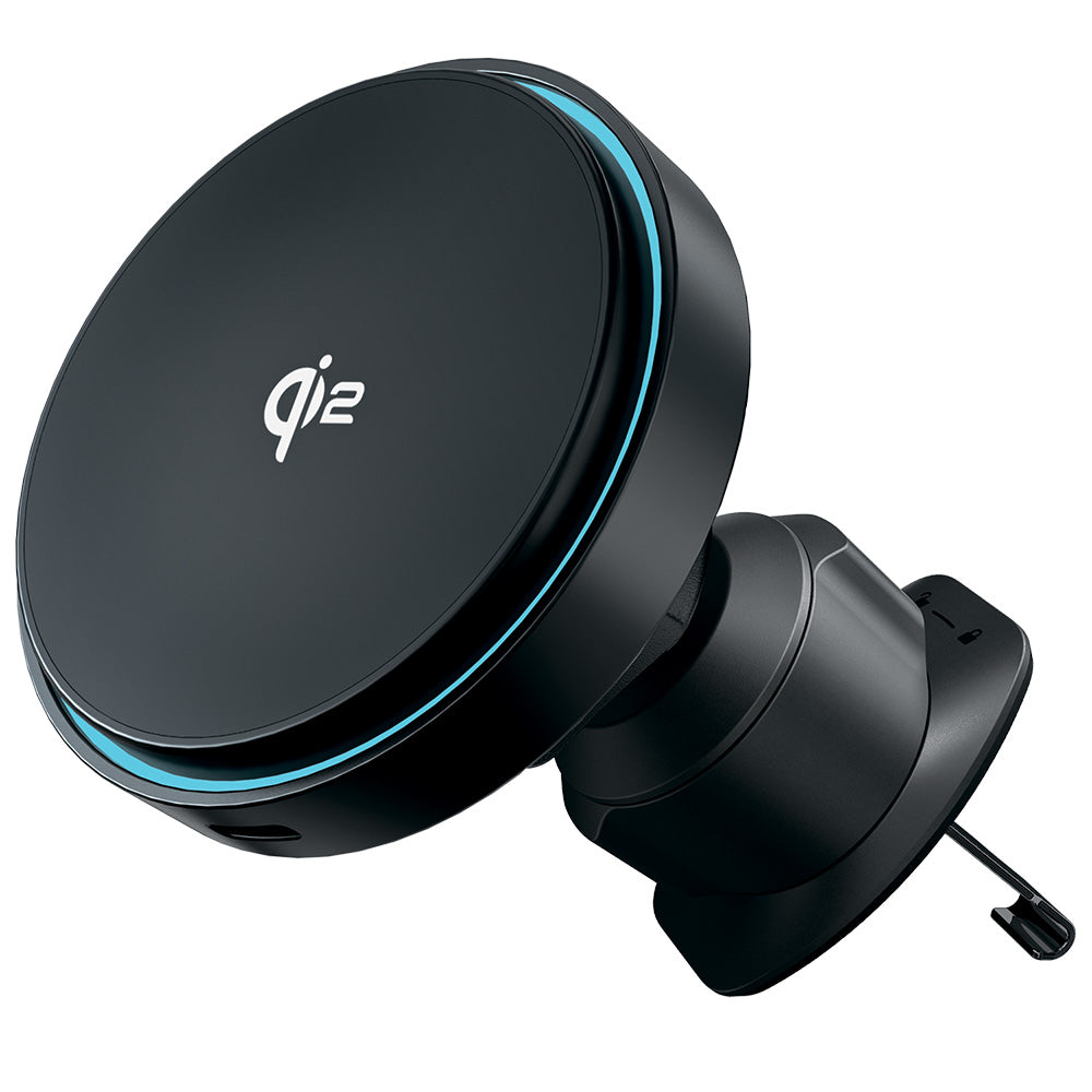 Автомобилен безжичен заряден устройство Proove Light Circle, 15W, 1.67A, Сив WHLC15010002