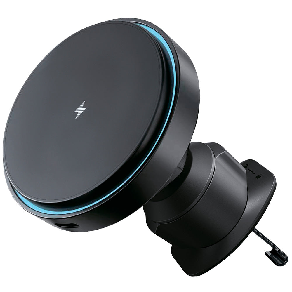 Автомобилен безжичен заряден уред Proove Light Circle, 15W, 1.67A, Черен WHLC15010001