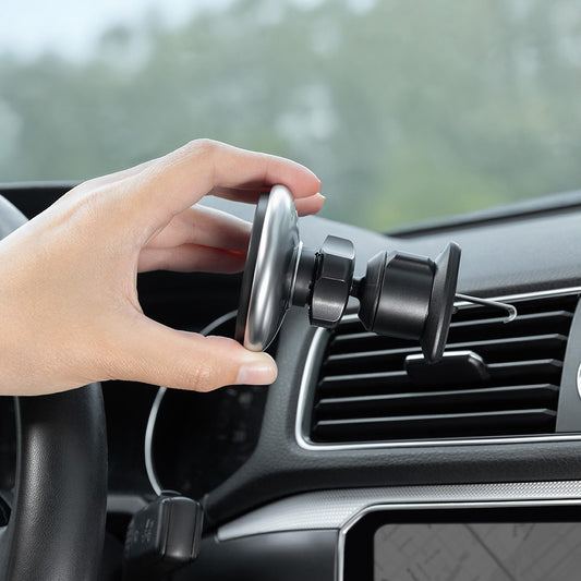 Безжично авто зарядно устройство Proove Magic Circle, 15W, 1.67A, Сребристо WHMC15020006