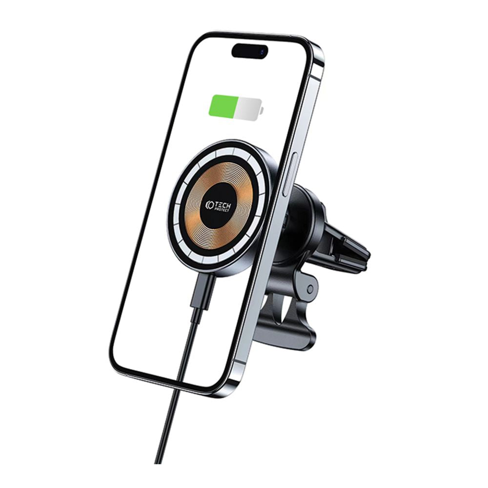 Wireless Car Charger Tech-Protect V5, 15W, 1.67A, Black