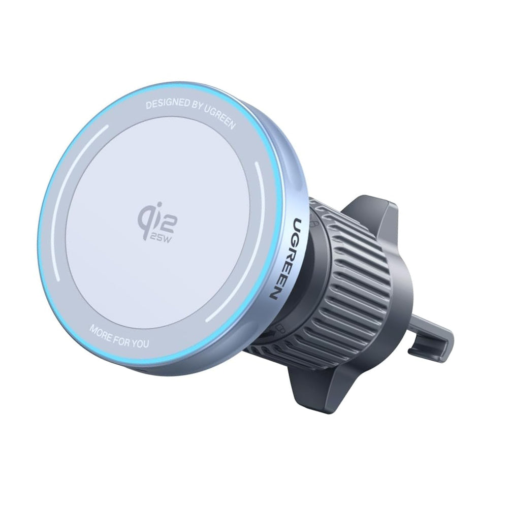 Безжично авто зарядно UGREEN W758, 25W, 1.67A, Синьо