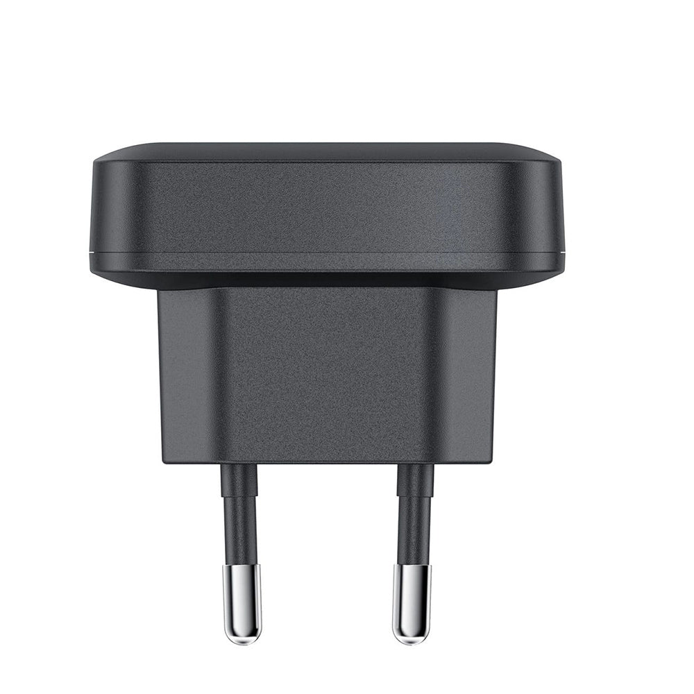 Зарядно устройство за мрежа Acefast A100, 65W, 3.25A, 1 x USB-A - 2 x USB-C, Черно