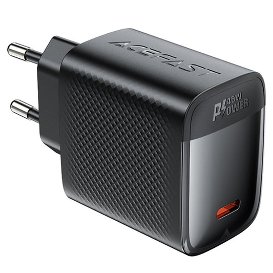 Зарядно устройство за мрежа Acefast A112, 45W, 3A, 1 x USB-C, Черно