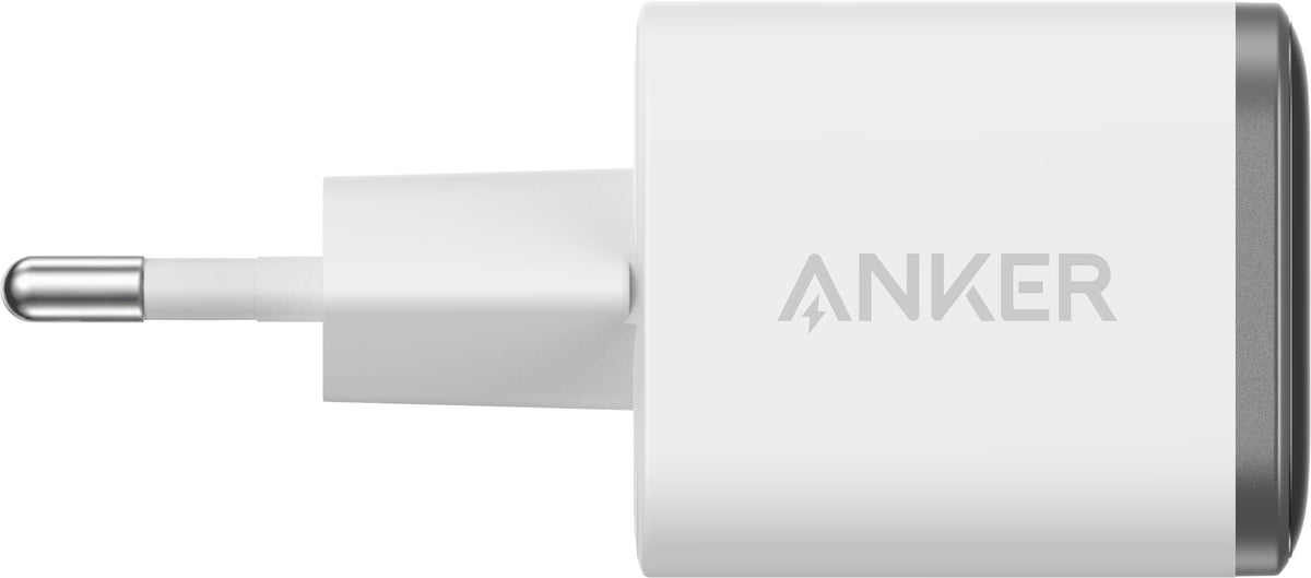 Зарядно устройство за мрежа Anker Nano Display, 45W, 3A, 1 x USB-C, бяло A121DG21