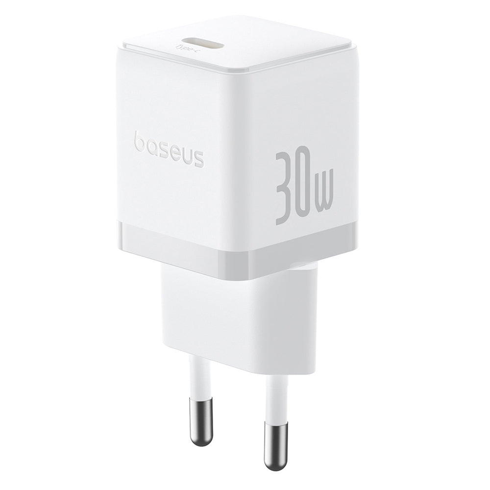 Зарядно за мрежа Baseus Palm, 30W, 3A, 1 x USB-C, Бяло P10111605213-00