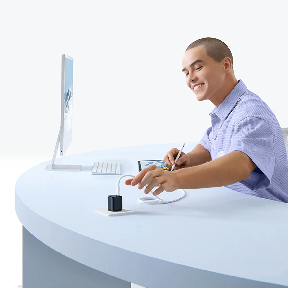 Зарядно за мрежа Baseus PicoGo, 45W, 3A, 1 x USB-C, Черно P10176800123-00