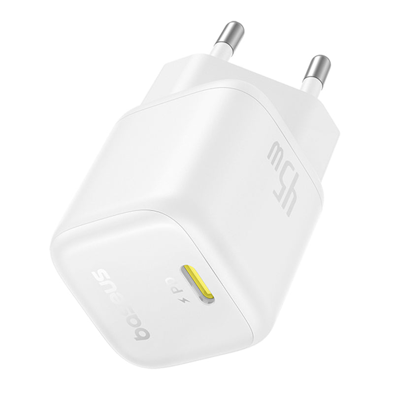 Зарядно устройство за мрежа Baseus PicoGo, 45W, 3A, 1 x USB-C, Бяло P10176800213-00