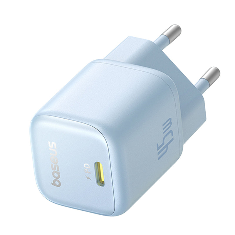 Зарядно за мрежа Baseus PicoGo, 45W, 3A, 1 x USB-C, Синьо P10176800313-00