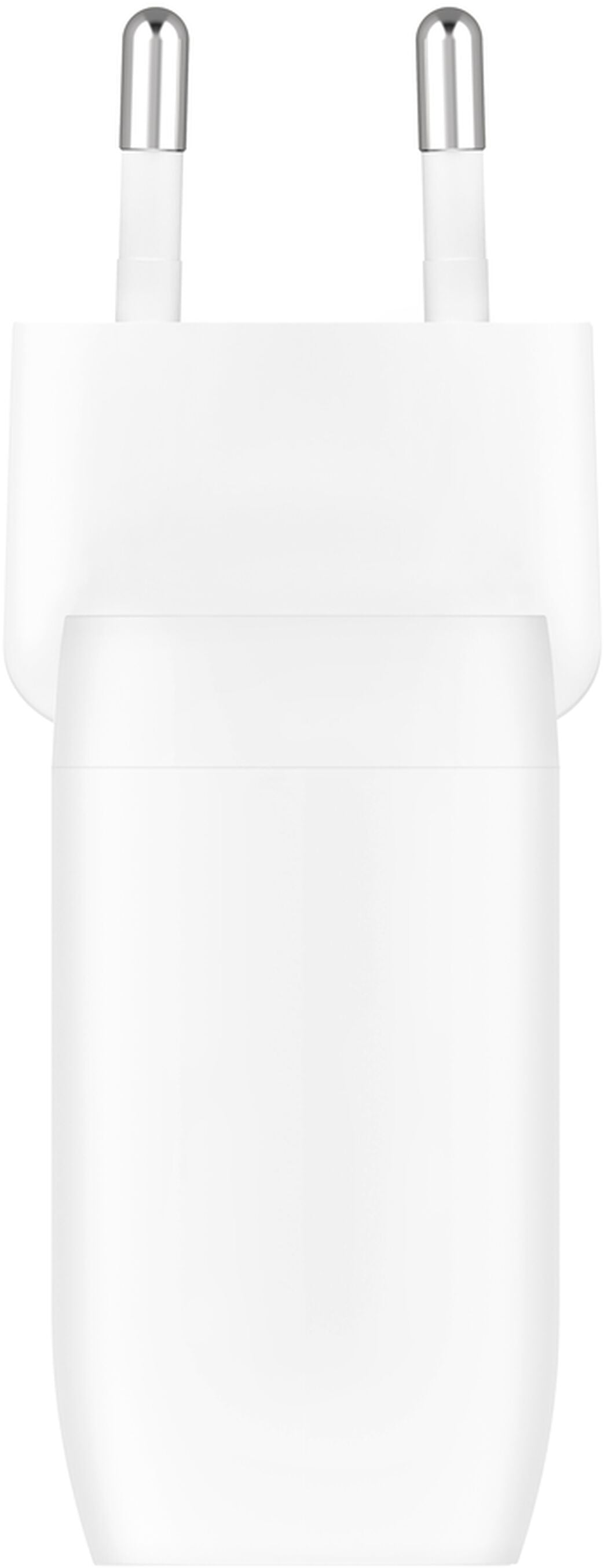 Зарядно устройство за мрежа Belkin BoostCharge Pro Dual, 60W, 3A, 2 x USB-C, бяло WCB010vfWH