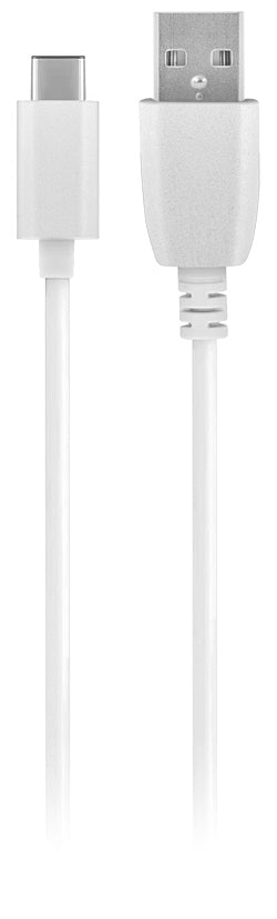 Зарядно устройство с мрежов кабел USB-C MaXlife MXTC-01, 10.5W, 2.1A, 1 x USB-A, бяло
