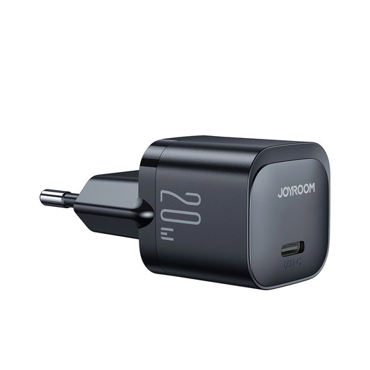 Зарядно за мрежа Joyroom JR-TCF02, 20W, 3A, 1 x USB-C, Черно