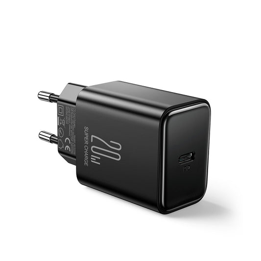 Joyroom JR-TCF06 Мрежово зарядно устройство JR-TCF06, 20W, 3A, 1 x USB-C, черно