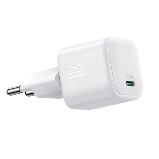 Зарядно за мрежа Joyroom JR-TCG08, 20W, 3A, 1 x USB-C, Бяло