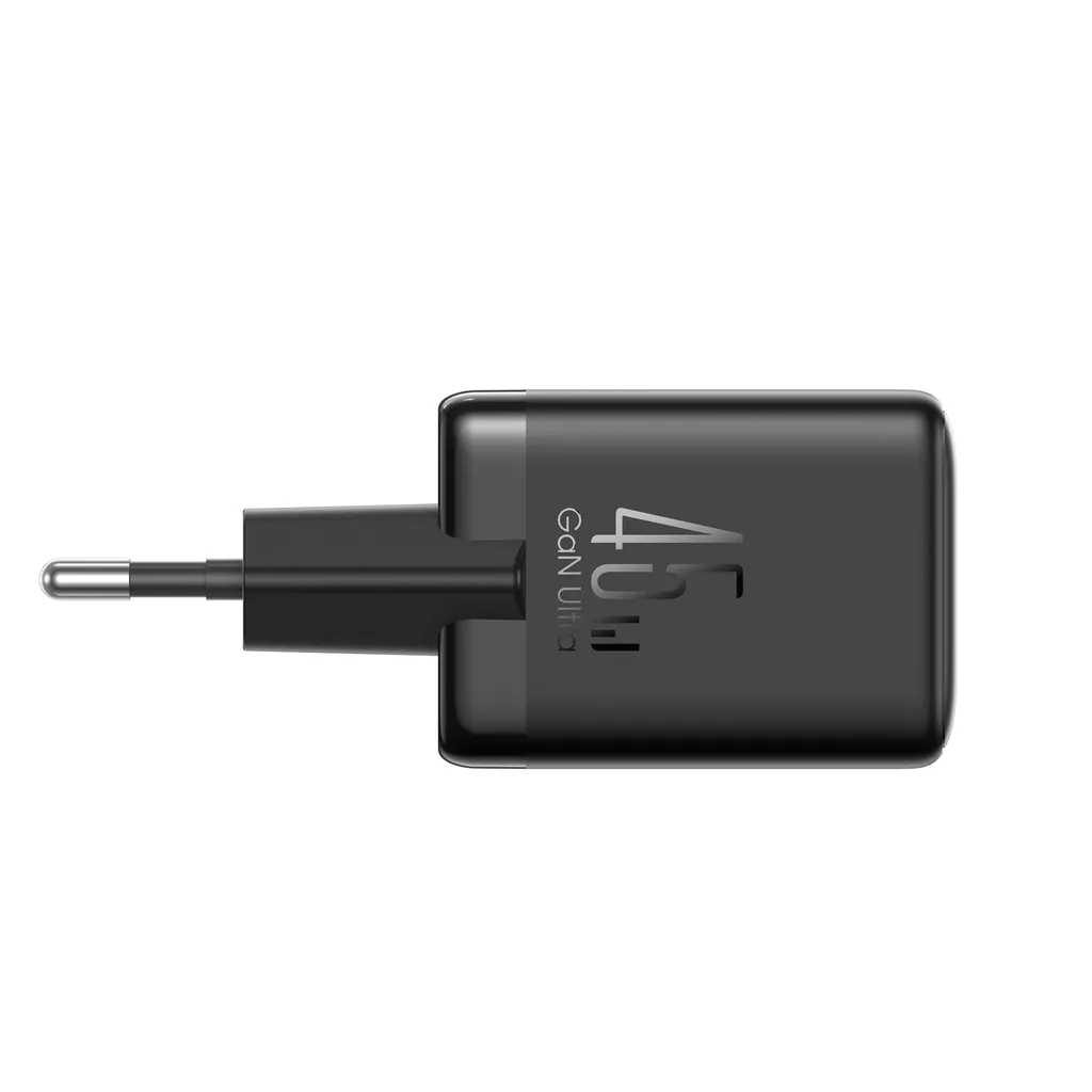 Зарядно устройство за мрежа Joyroom JR-TCG17, 45W, 3A, 2 x USB-C, Черно
