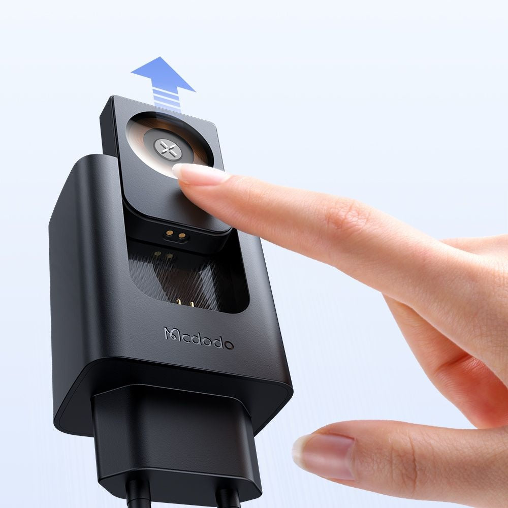 Зарядно устройство за мрежа McDodo CH-3700 Companion, 30W, 3A, 1 x USB-A - 1 x USB-C, Черно