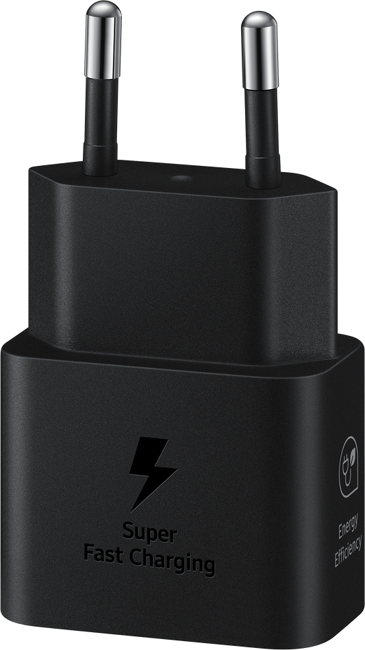 Мрежово зарядно устройство Samsung, 25W, 3A, 1 x USB-C, черно EP-T2510NBEGEU