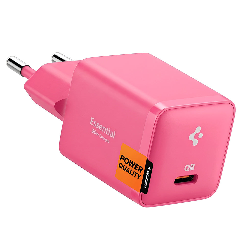 Зарядно устройство Spigen EE301EU Arcstation Essential, 30W, 3A, 1 x USB-C, Розово ACH10449