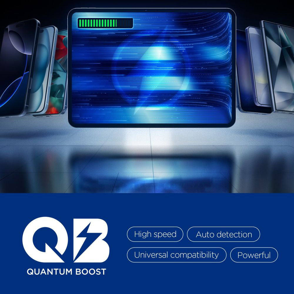 Зарядно за мрежа Spigen Essential, 35W, 3A, 1 x USB-A - 1 x USB-C, Черно