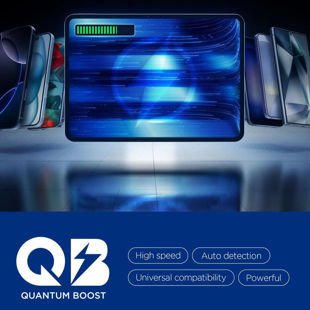 Зарядно устройство за мрежа Spigen Essential, 67W, 3.25A, 1 x USB-A - 2 x USB-C, Черно ACH09458