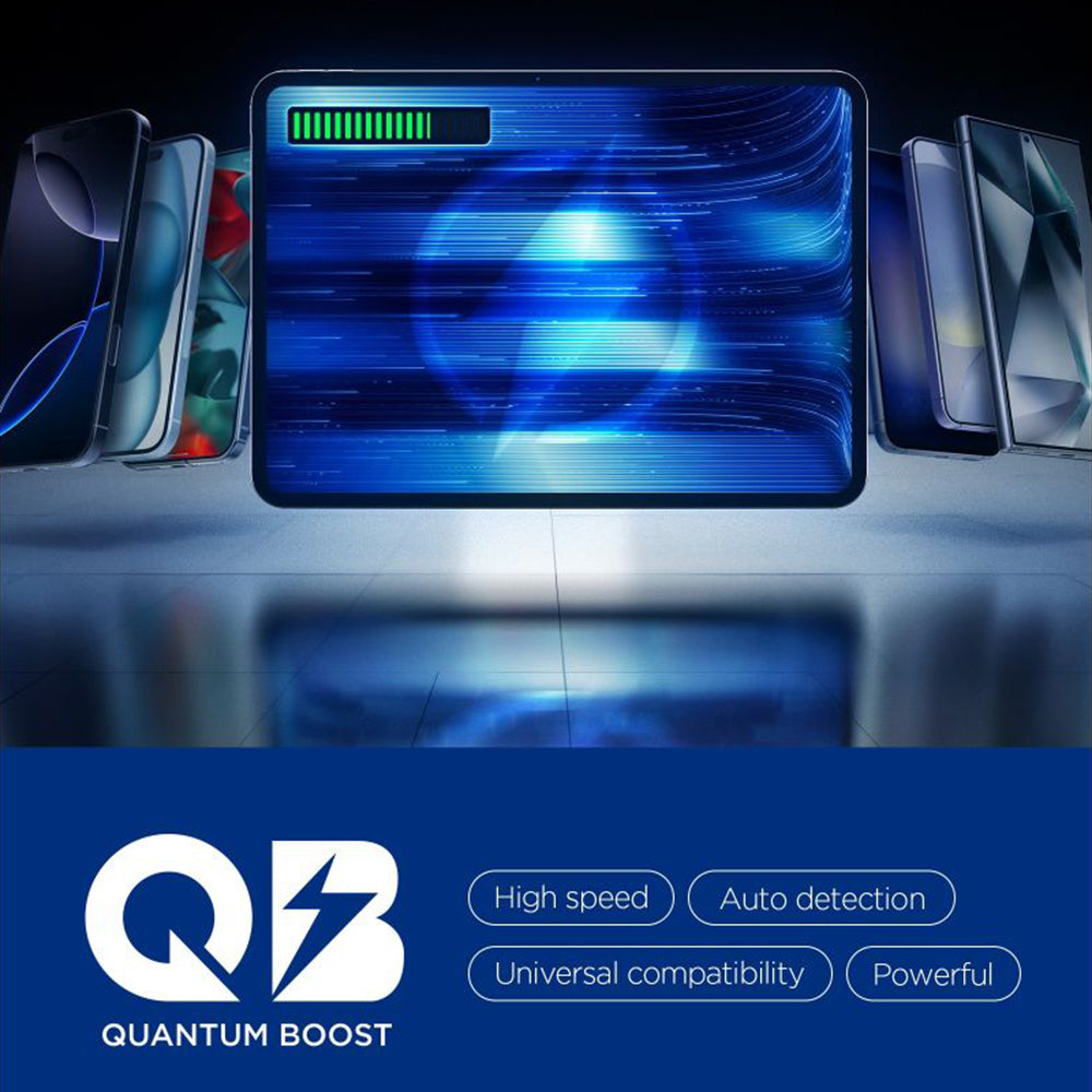 Зарядно устройство за мрежа Spigen Essential, 67W, 3.25A, 1 x USB-A - 2 x USB-C, Бяло ACH08710