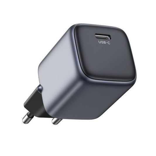 Мрежово зарядно устройство UGREEN CD318, 20W, 3A, 1 x USB-C, сиво