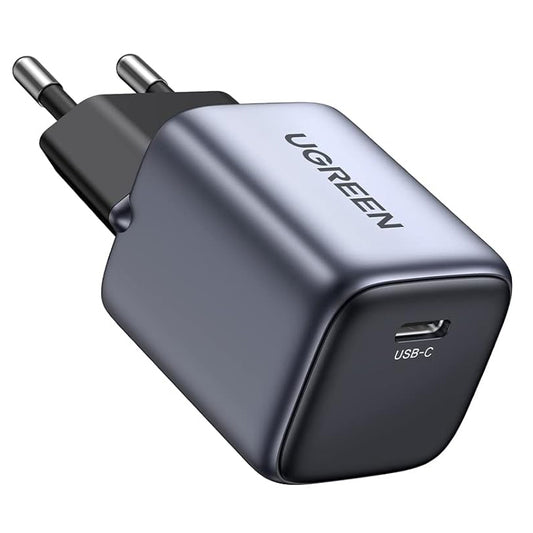 Мрежово зарядно устройство UGREEN CD319, 30 W, 3A, 1 x USB-C, сиво