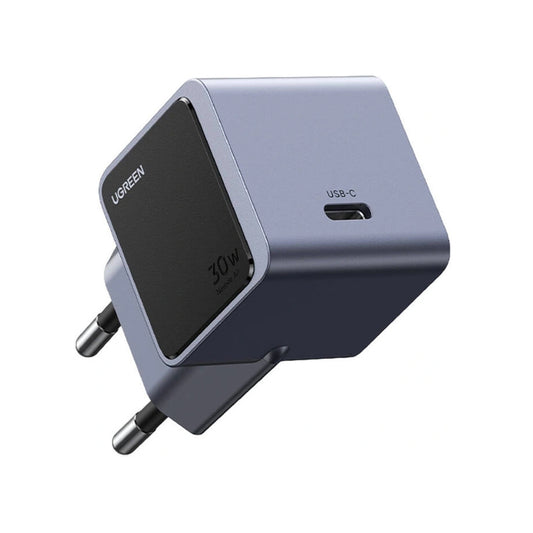 Мрежово зарядно устройство UGREEN X503 Nexode Air, 30 W, 3A, 1 x USB-C, сиво