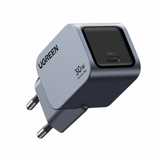 Мрежово зарядно устройство UGREEN X703 Nexode Pro, 30 W, 3A, 1 x USB-C, сиво