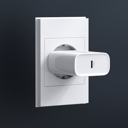 Мрежово зарядно устройство UGREEN CD127, 30W, 3A, 1 x USB-C, бяло