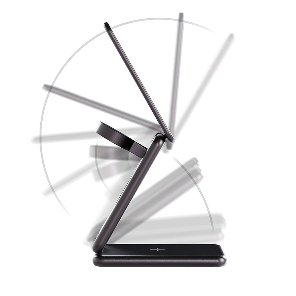 Allity Wireless Network Charger. AWC-230-22WMS 3in1, 22.5W, 1.67A, Gray