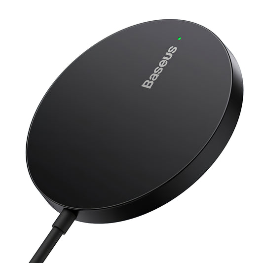 Безжично мрежово зарядно устройство Baseus Simple Simple Mini 3, 15W, 1,67A, черно CCJJ040001