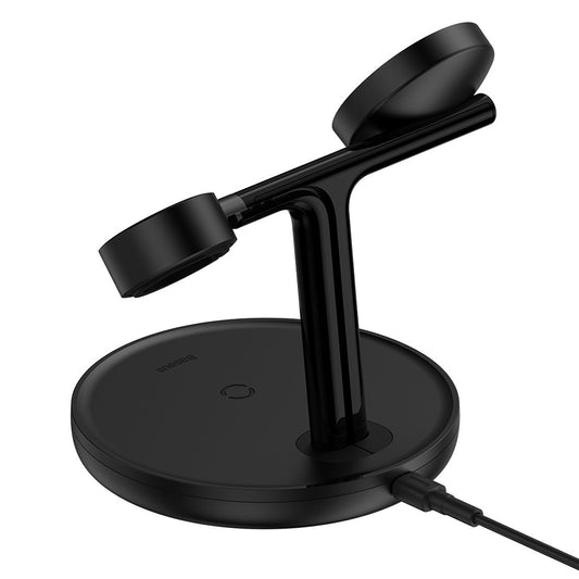 Baseus Swan 3в1, 15W, 1.67A, черен WXTE000101 WXTE000101