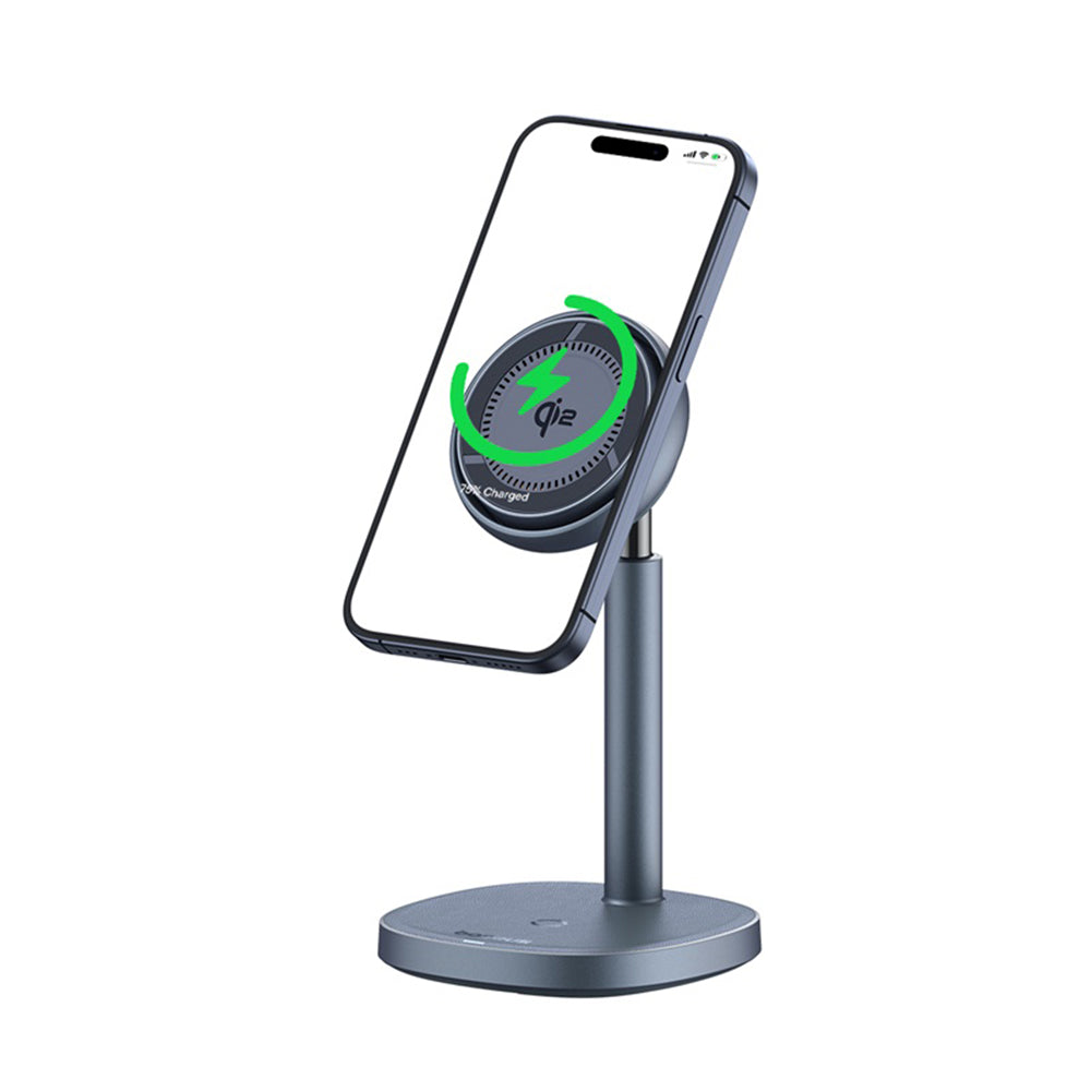 Безжично зарядно устройство за мрежа Baseus Orbit 2 Pro 2in1, 20W, 1.67A, Сиво P10273500813-00