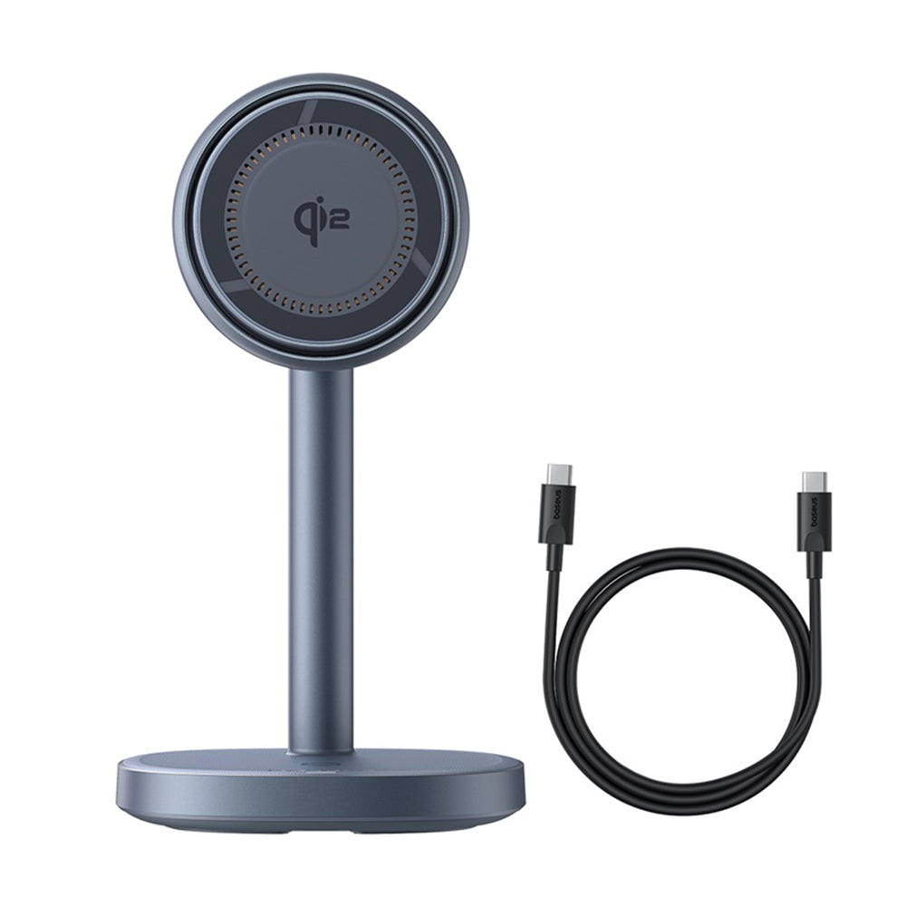 Безжично зарядно устройство за мрежа Baseus Orbit 2 Pro 2in1, 20W, 1.67A, Сиво P10273500813-00