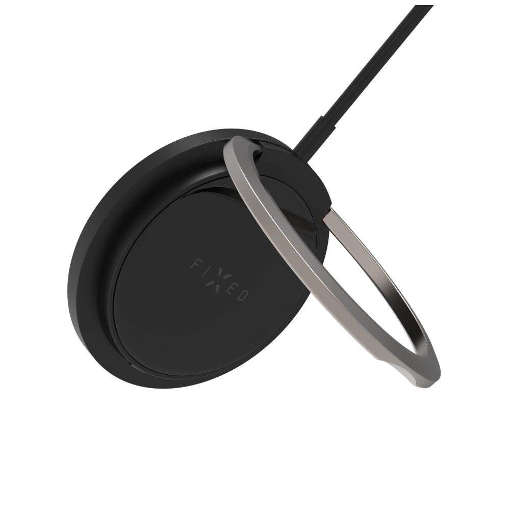 Безжично зарядно устройство Fixed Ring, 15W, 1.67A, Черно