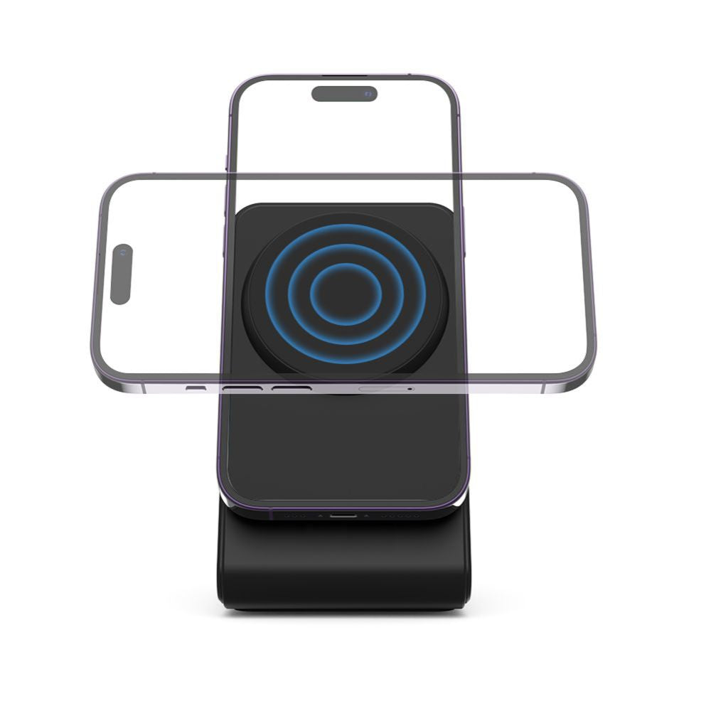 MagSafe Tech-Protect QI15W-A38, 15W, 1,67A, черен