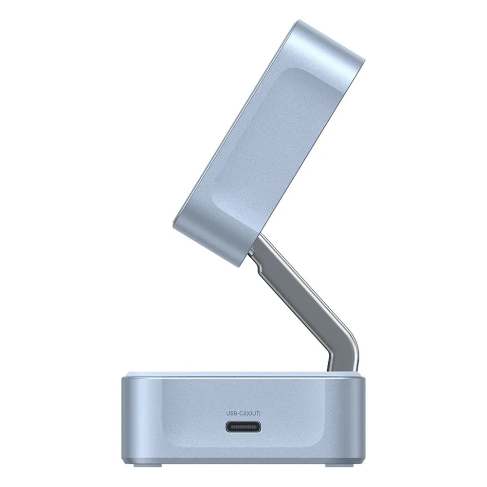 Безжично зарядно устройство за мрежа UGREEN W752 2в1, 35W, 3A, 1 x USB-C, Синьо